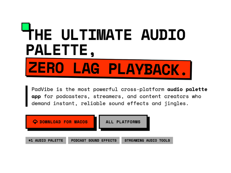 PadVibe screenshot